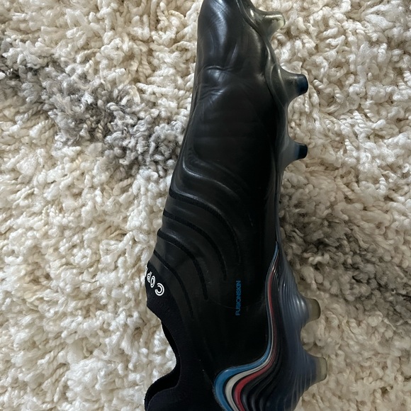 Adidas Copa Sense Laceless, black white red and blue - Picture 12 of 13